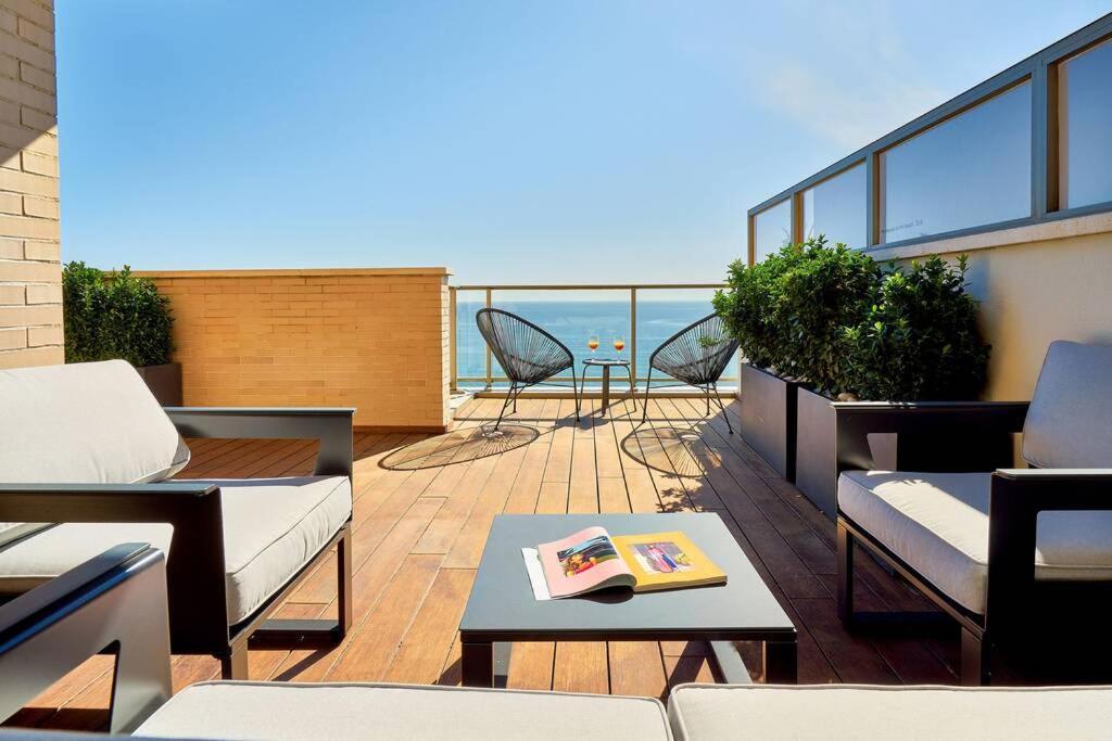 D&R Penthouse On The Beach Apartment Malaga Bagian luar foto