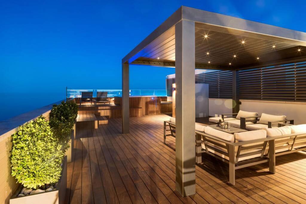 D&R Penthouse On The Beach Apartment Malaga Bagian luar foto